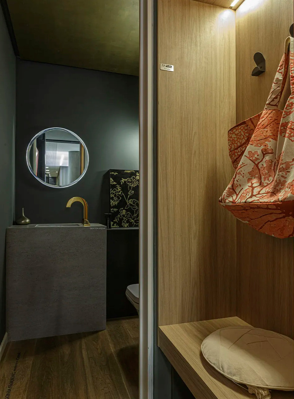 salle de bain verte salle de bain verte