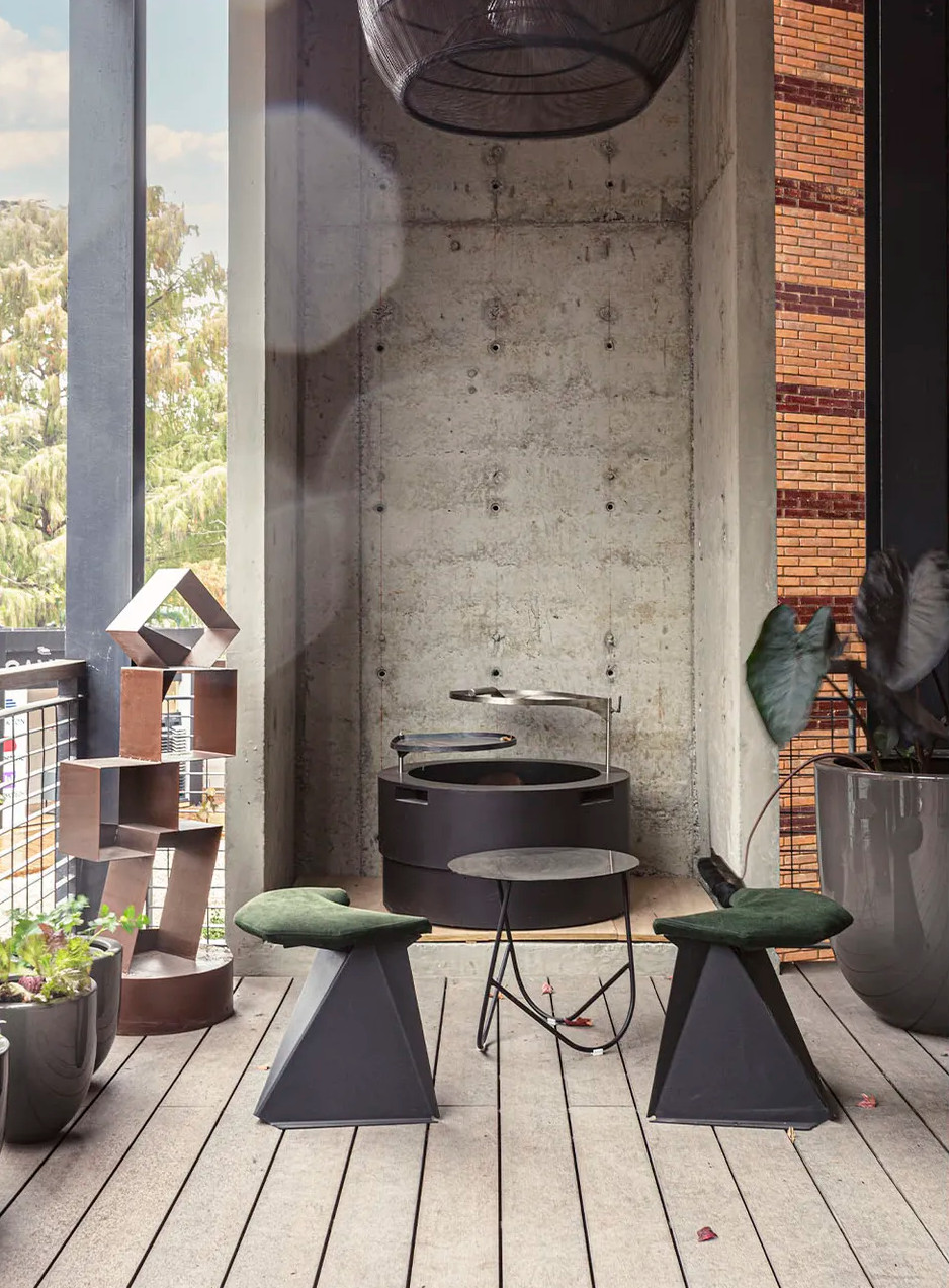 terrasse béton décoration contemporaine terrasse béton décoration contemporaine