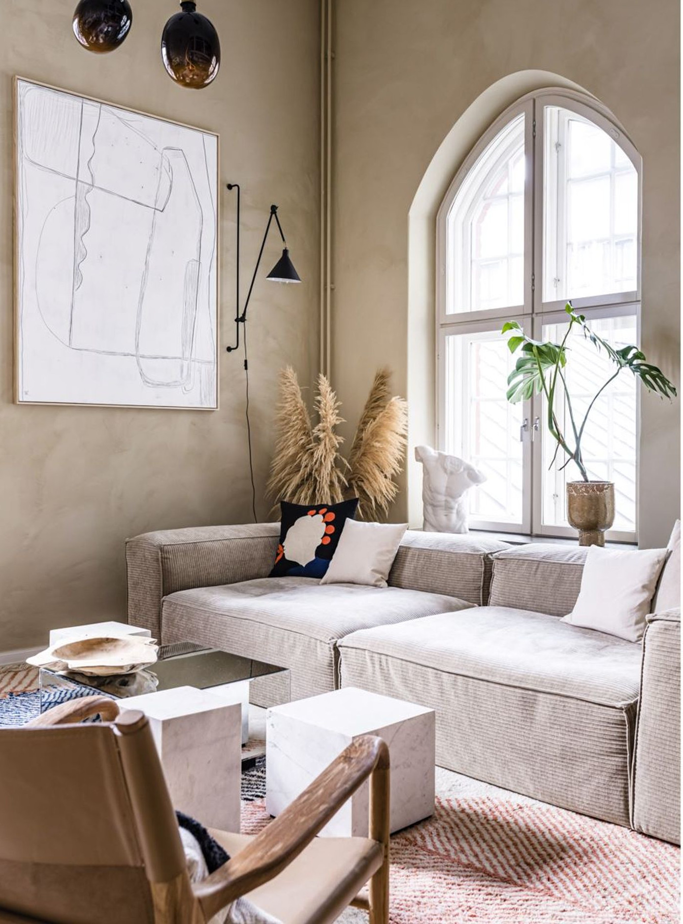 salon décoration contemporaine