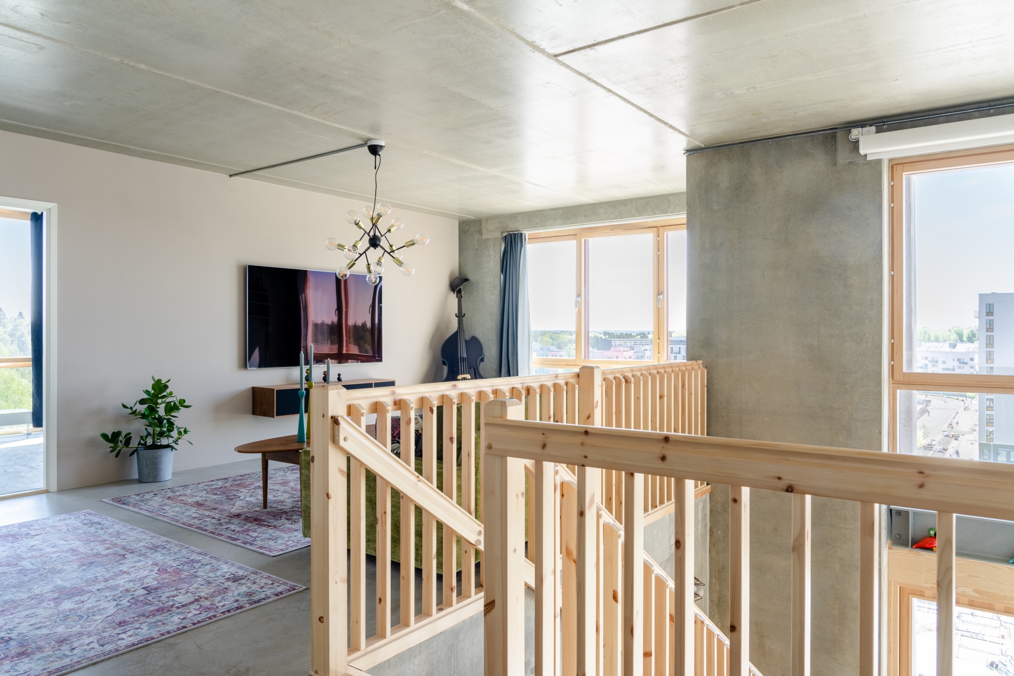 mezzanine appartement en duplex