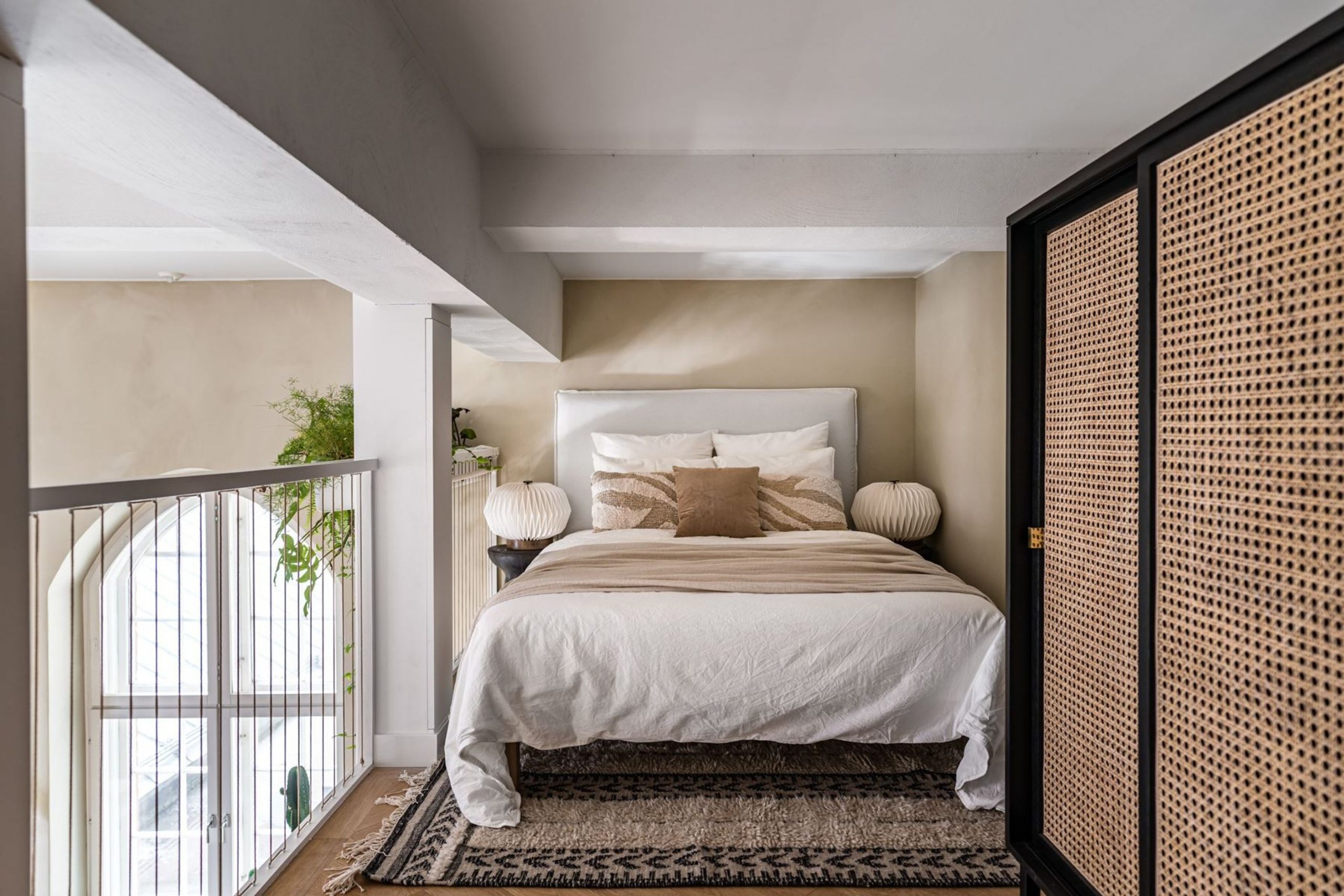 chambre sur mezzanine