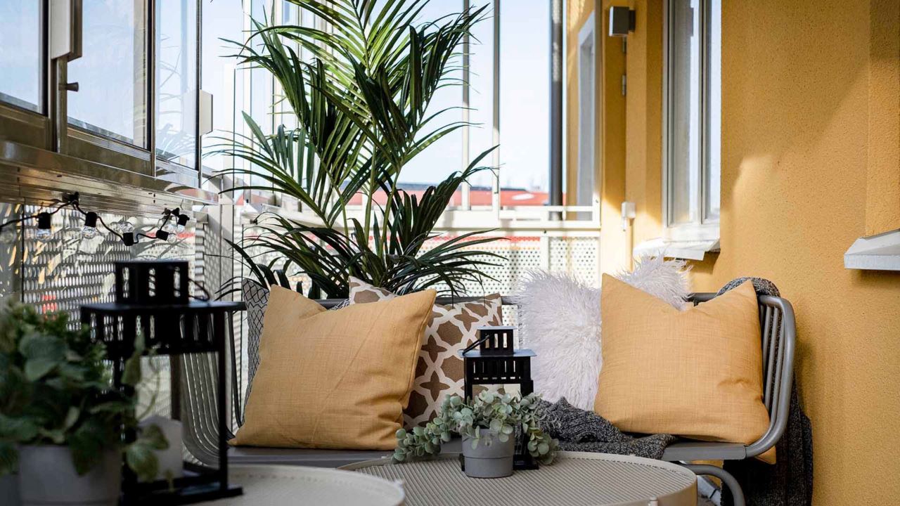 balcon décoration jaune balcon décoration jaune