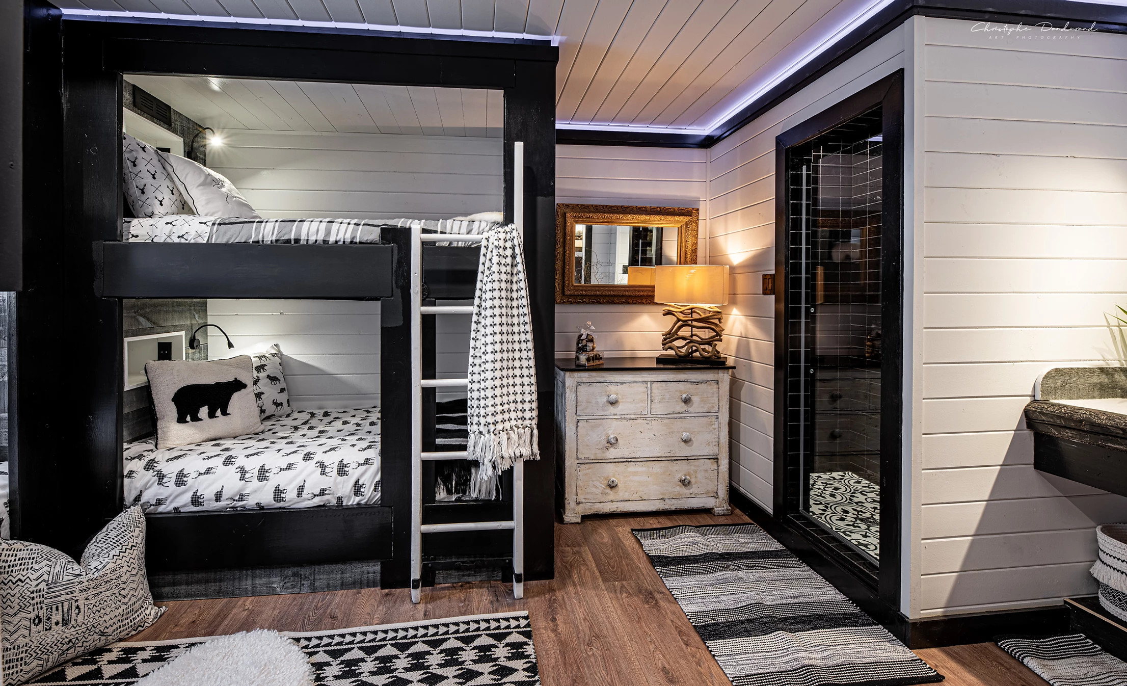 dortoir enfants chalet le Tipee Canada