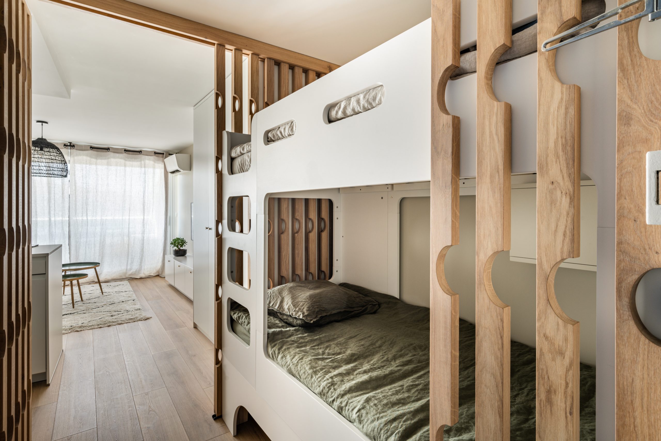 chambre avec claustras décoration contemporaine