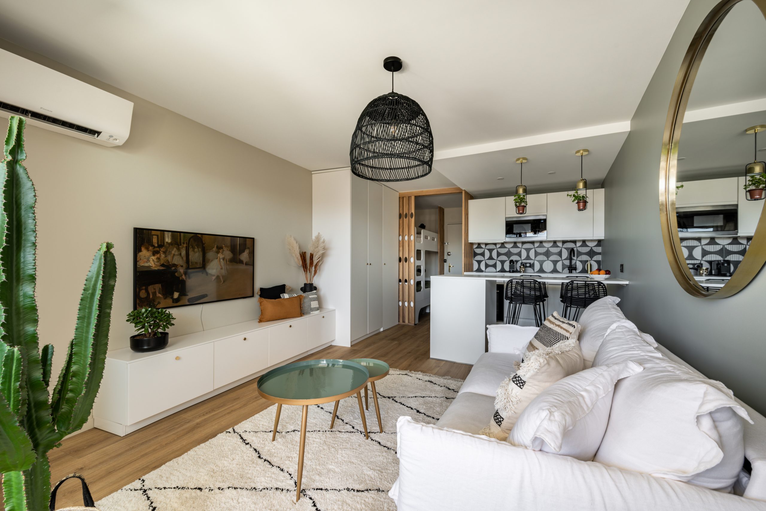 salon décoration contemporaine