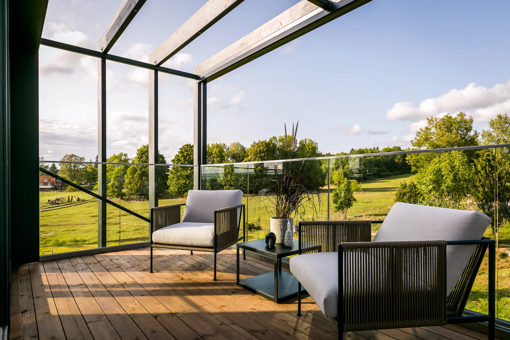 terrasse maison container