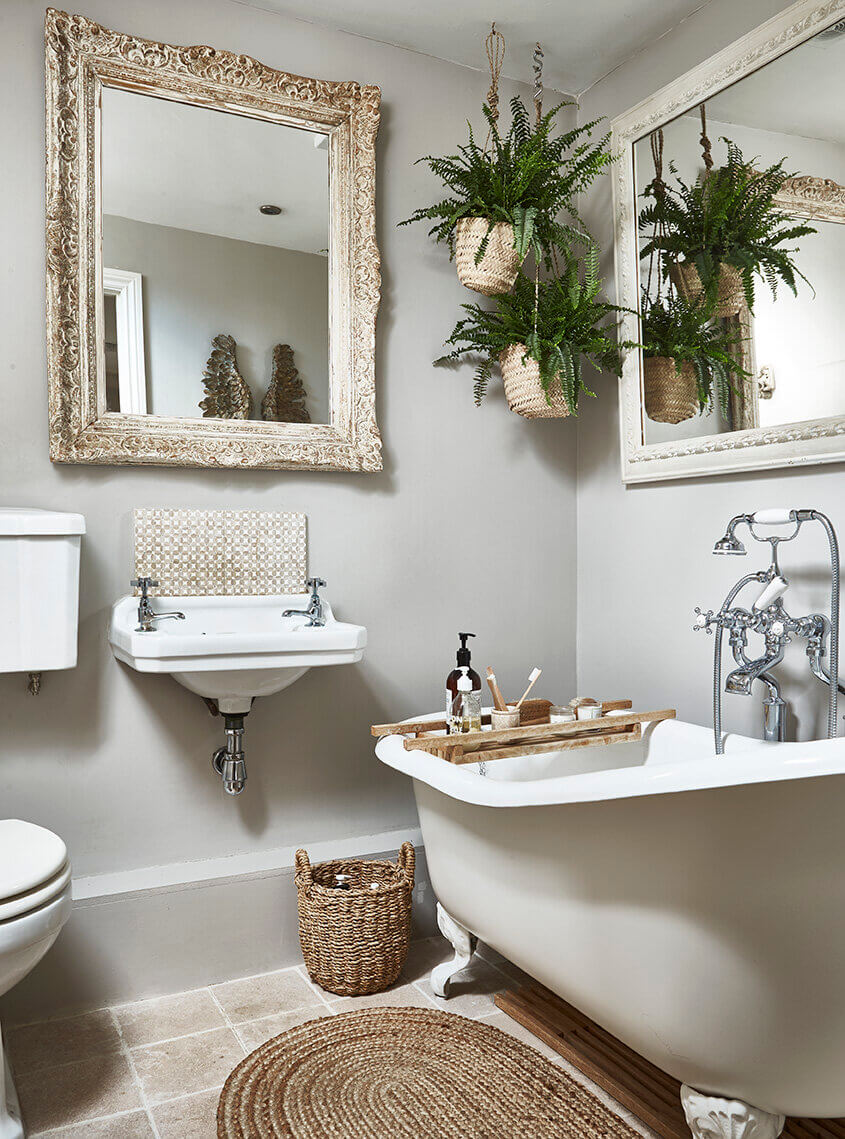 salle de bain vintage