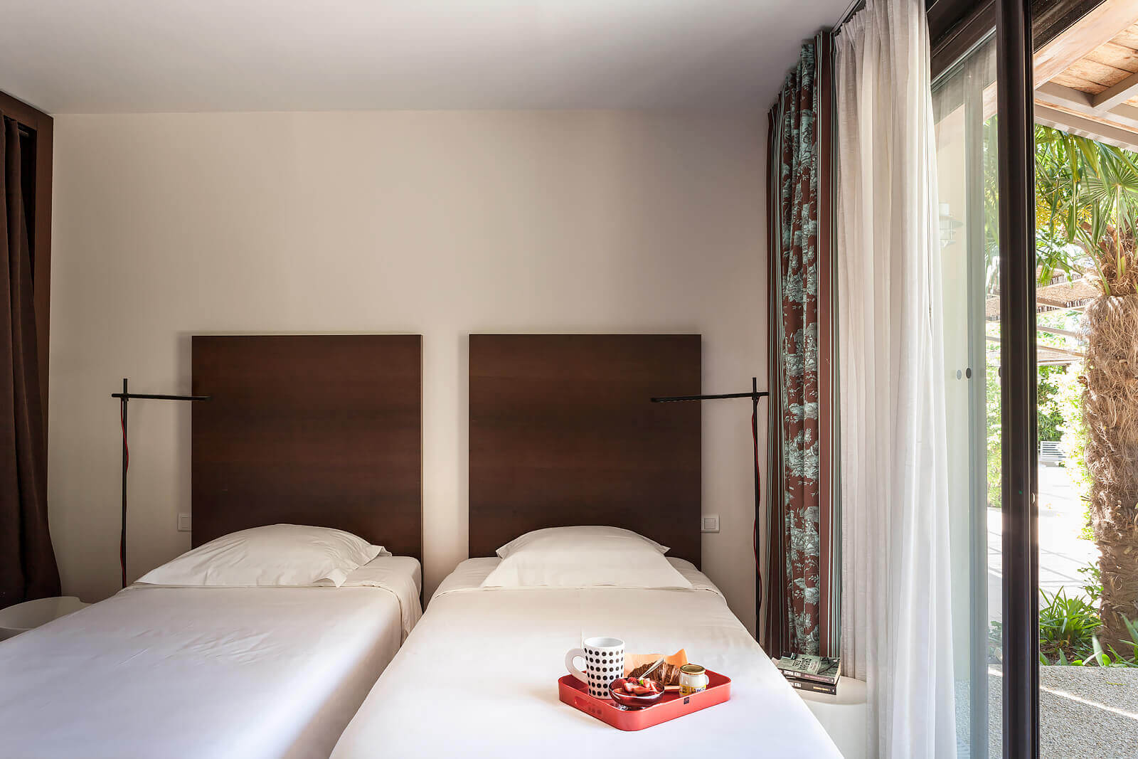 chambre double minimaliste