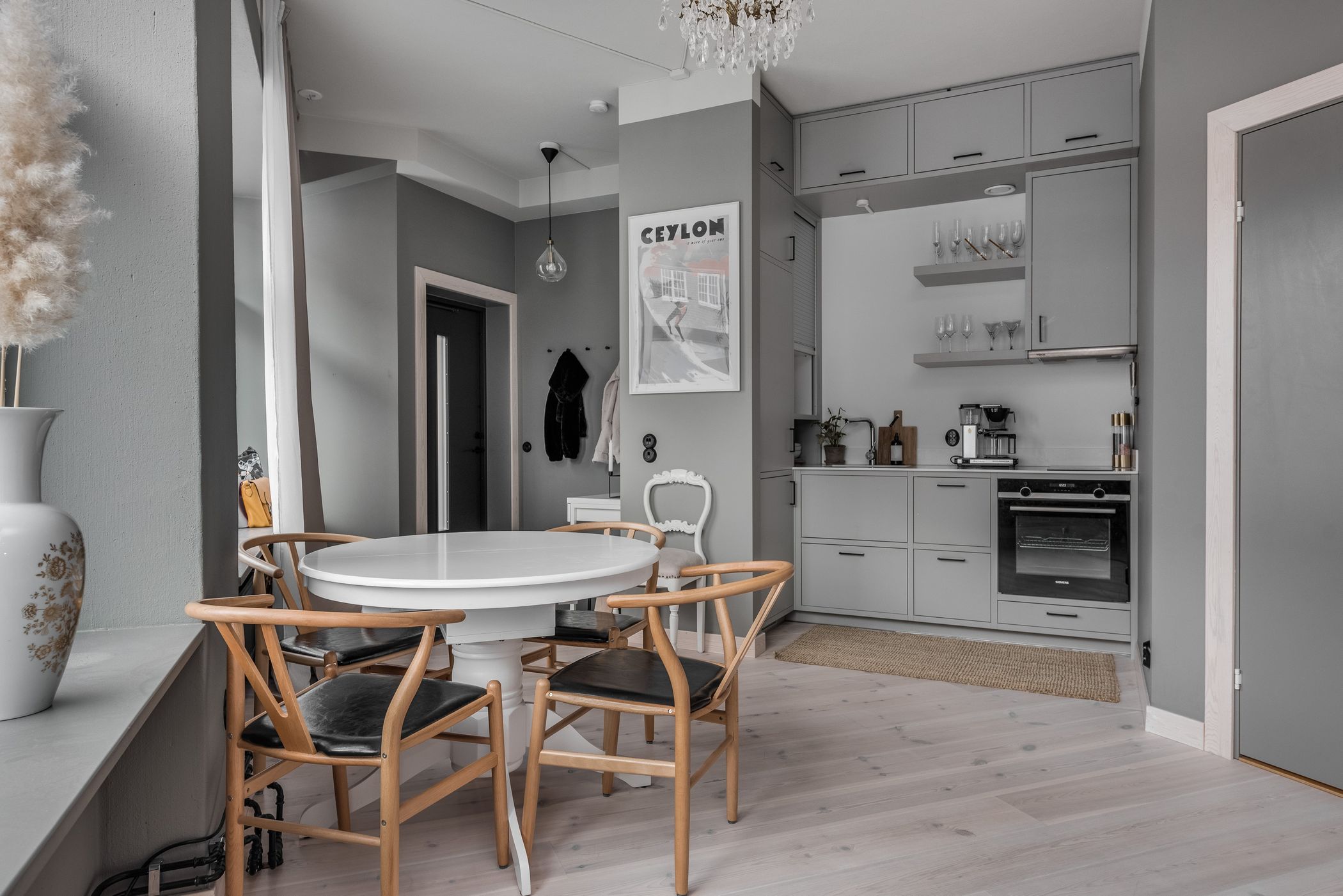 cuisine et salle à manger décoration design grise cuisine et salle à manger décoration design grise