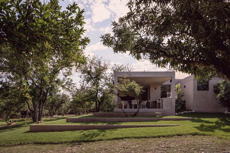 jardin maison architecte