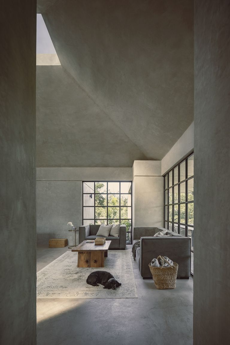 salon maison architecte