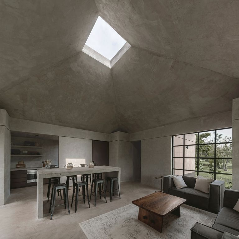salon et cuisine maison architecte