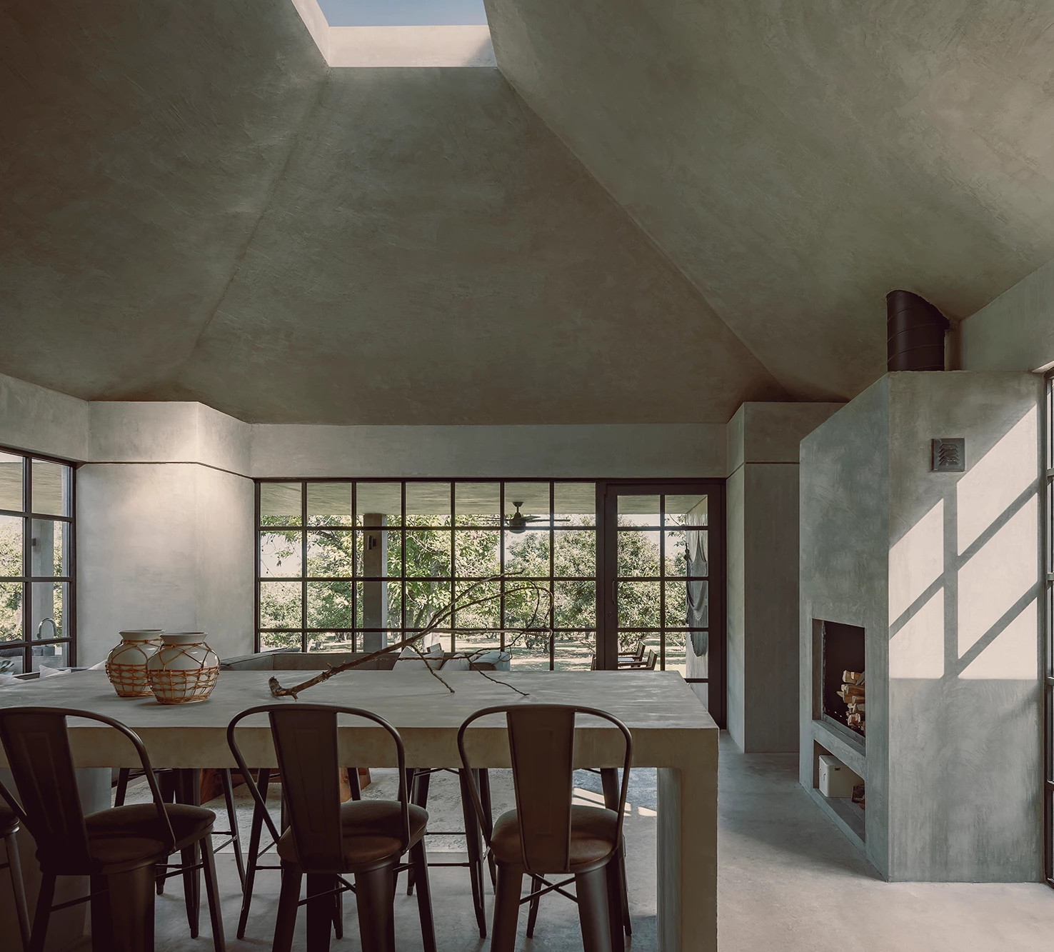salon maison architecte