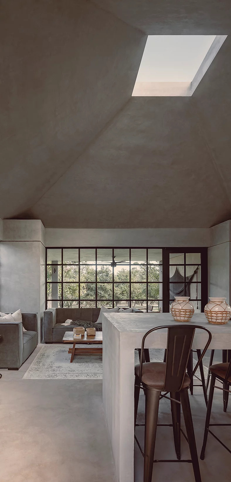salon maison architecte