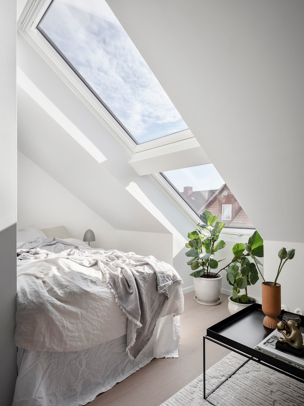 espace chambre avec velux