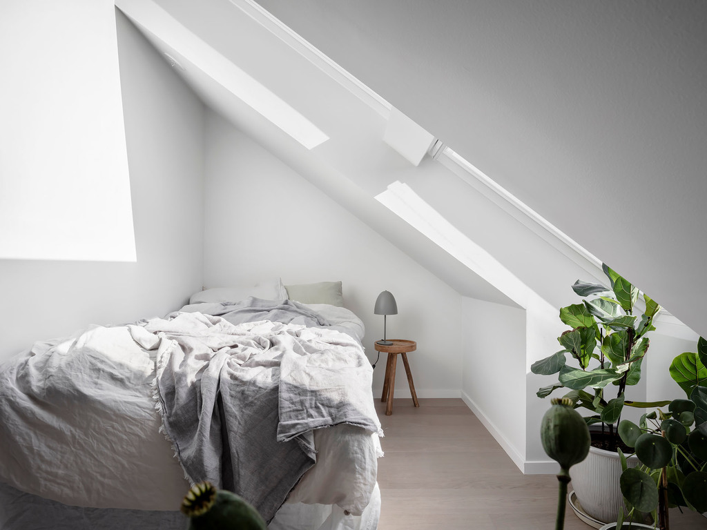 chambre avec velux
