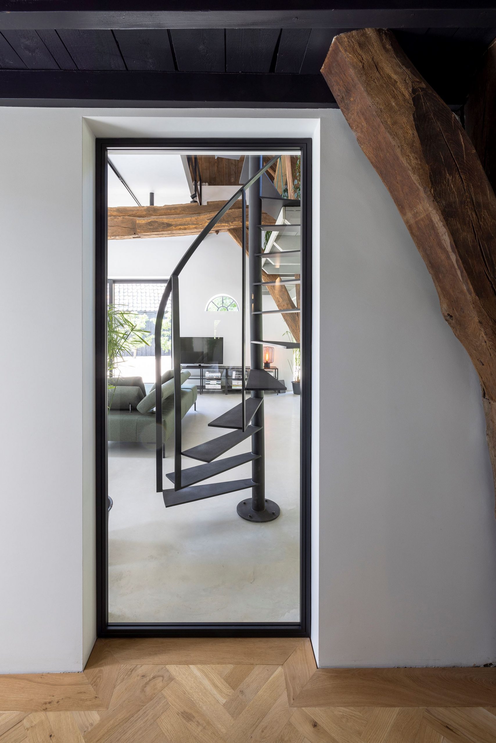 escalier en acier design