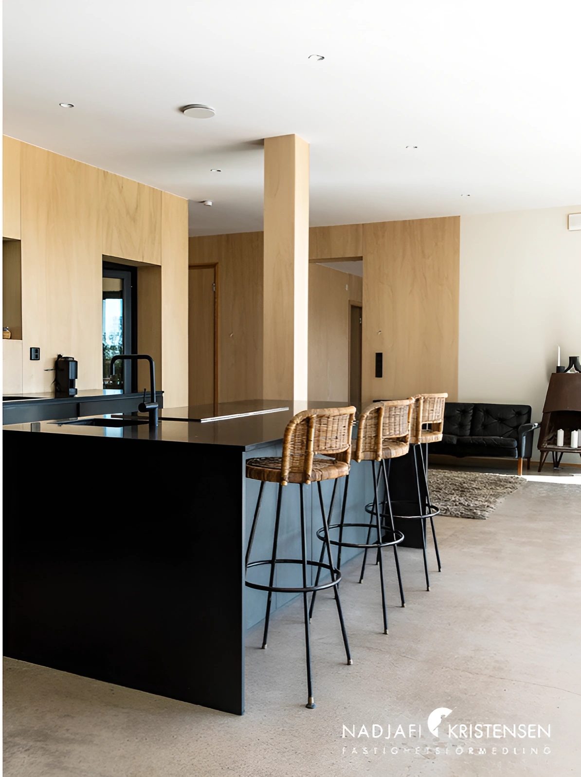 cuisine maison design en bois