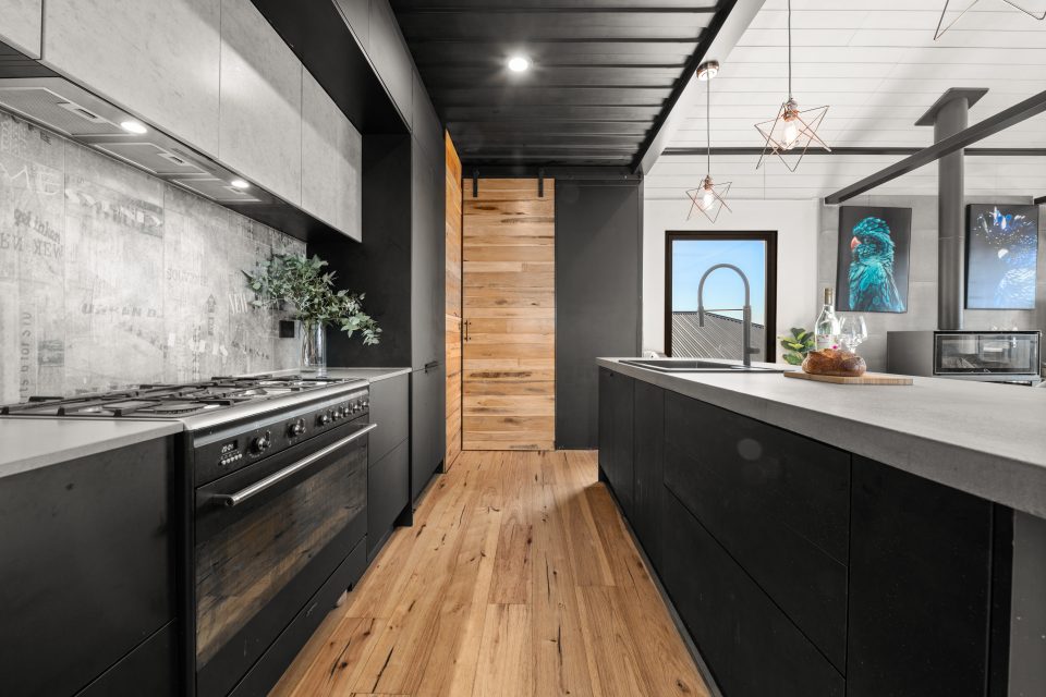 cuisine design noire maison container familiale cuisine design noire maison container familiale