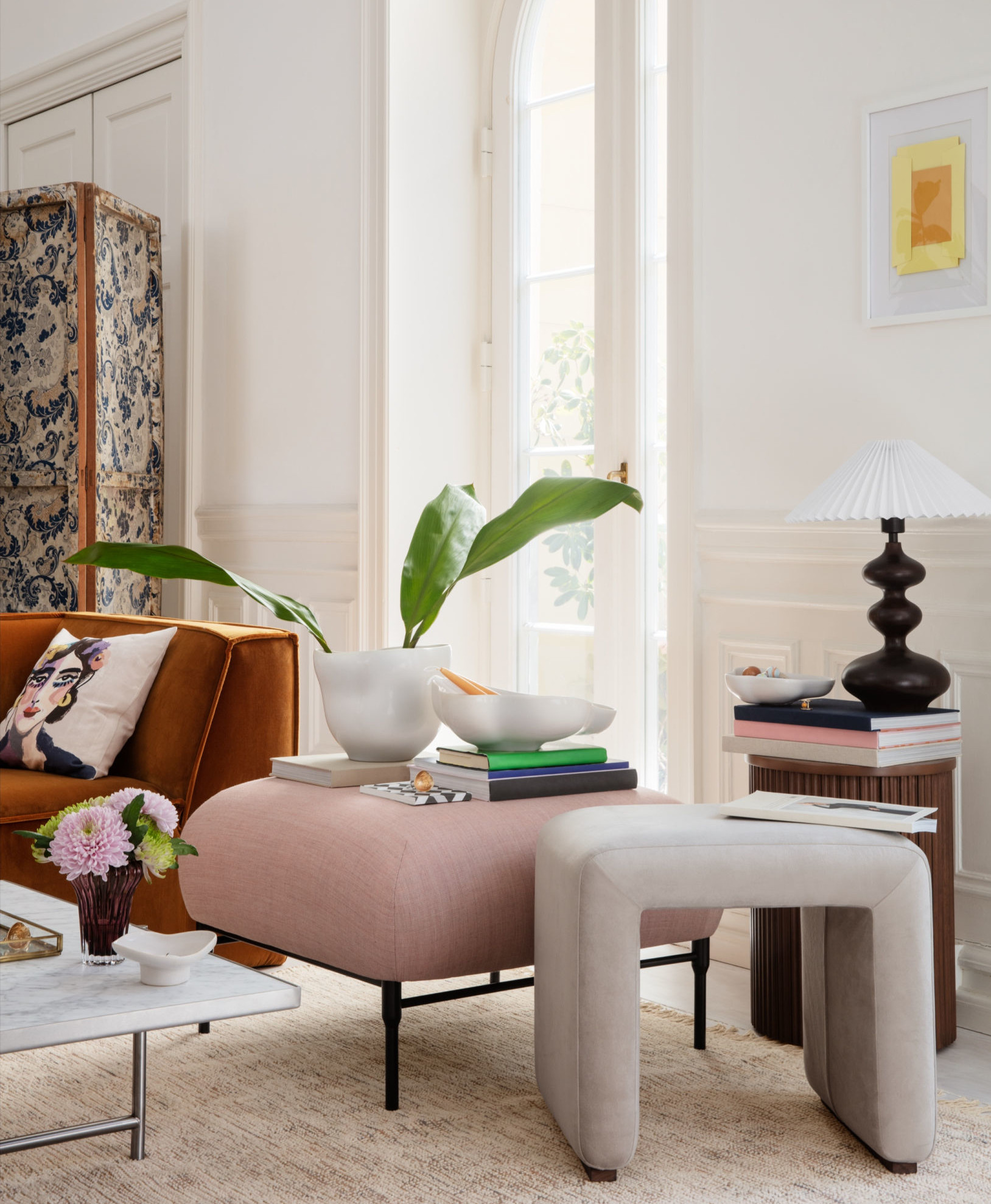 salon décoration colorée H&M Home
