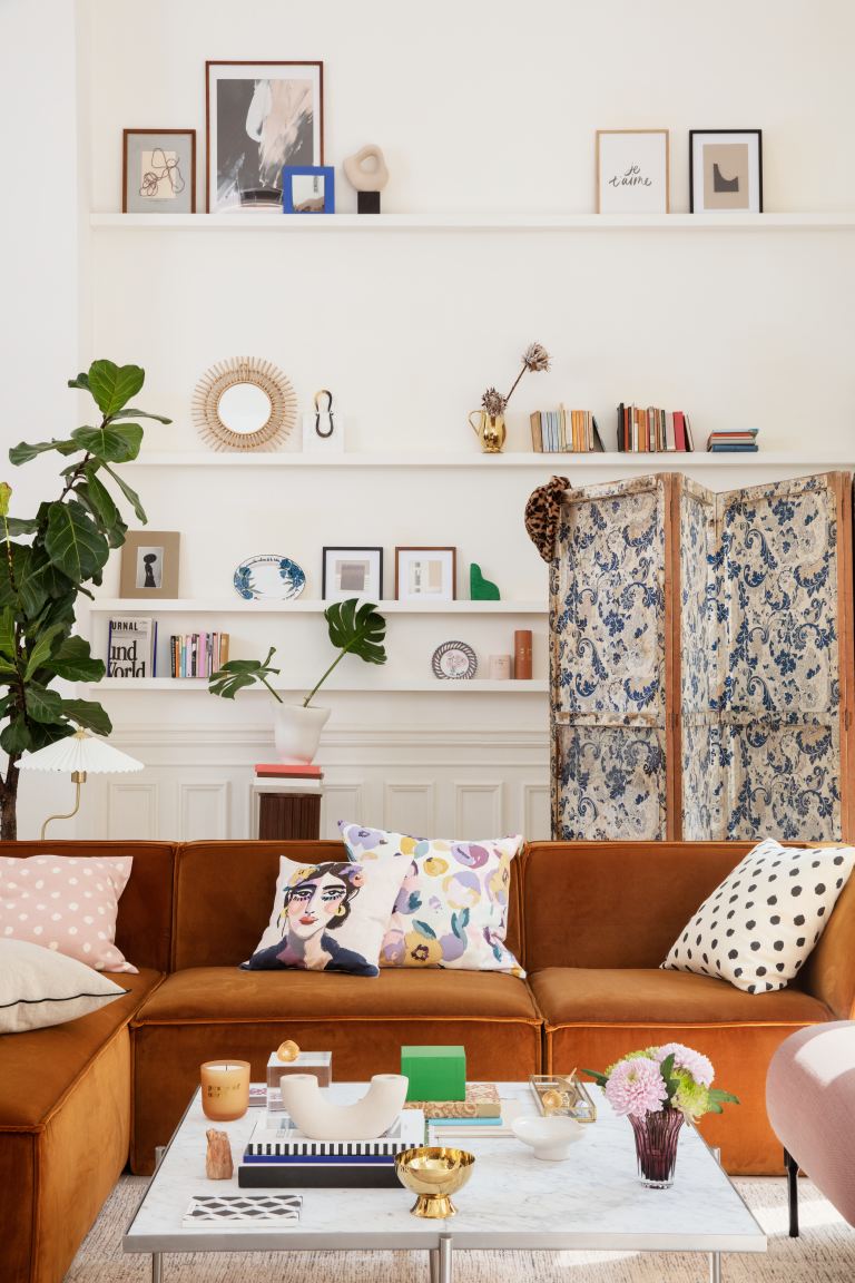 salon couleur d'automne H&M Home