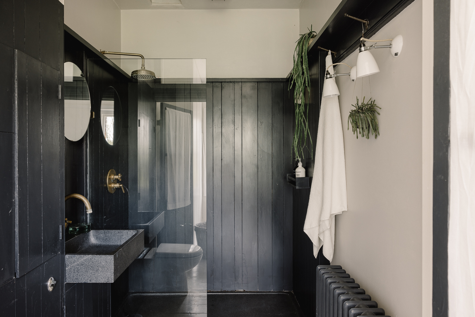 salle de bain noire salle de bain noire