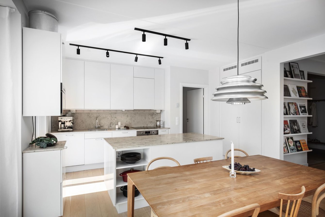 cuisine avec salle à manger décoration design