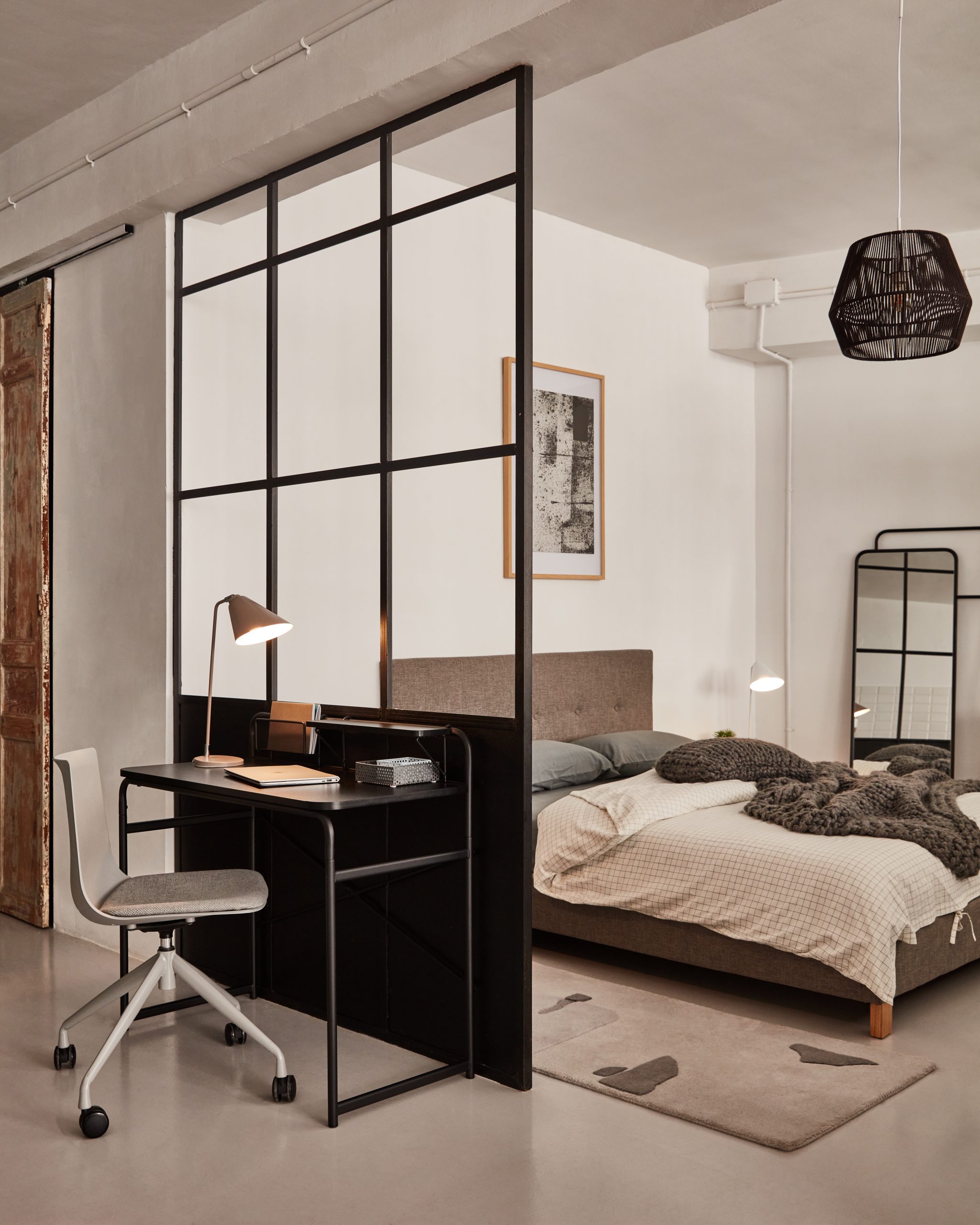 chambre avec verrière