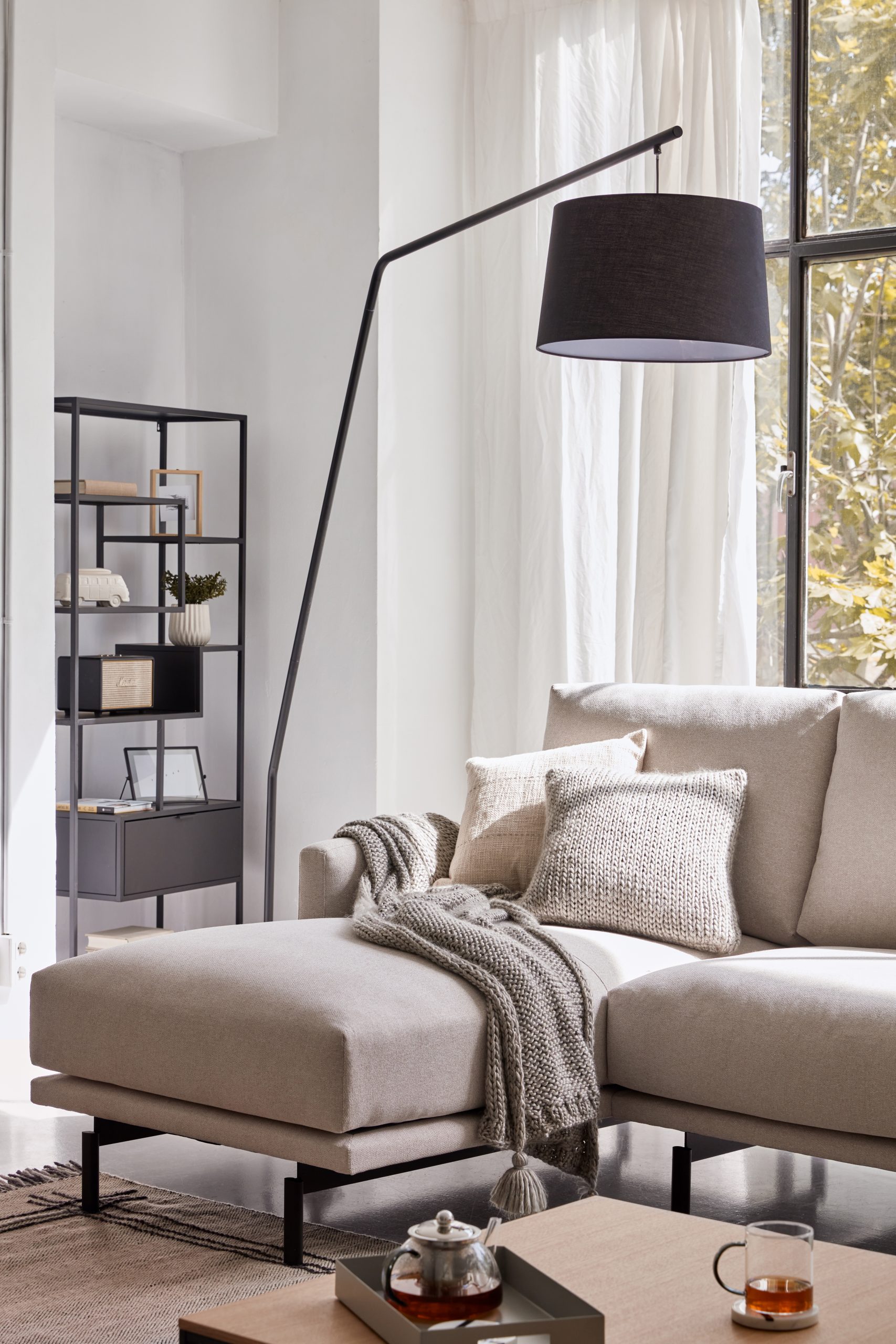 salon décoration contemporaine Kave Home Lazy Sundays
