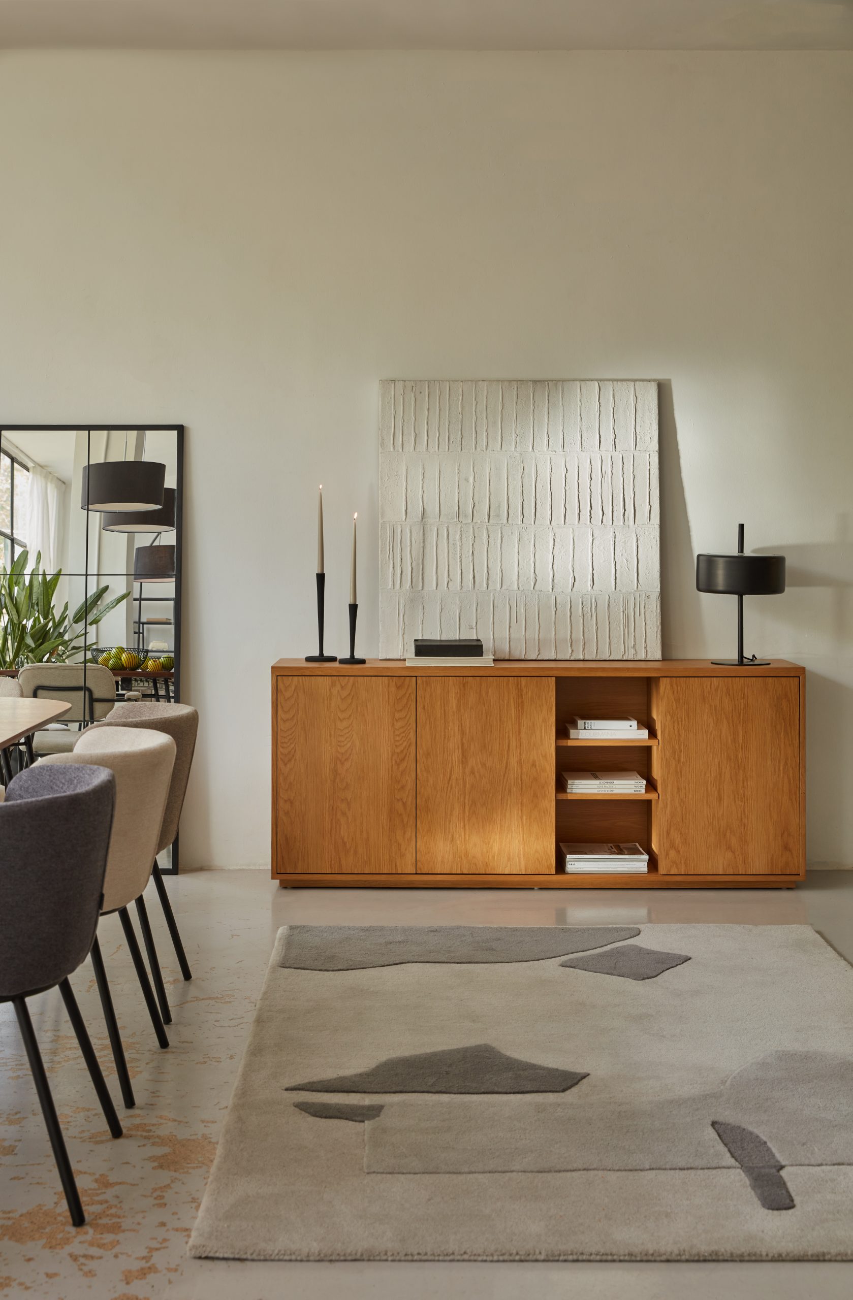 salle à manger décoration contemporaine