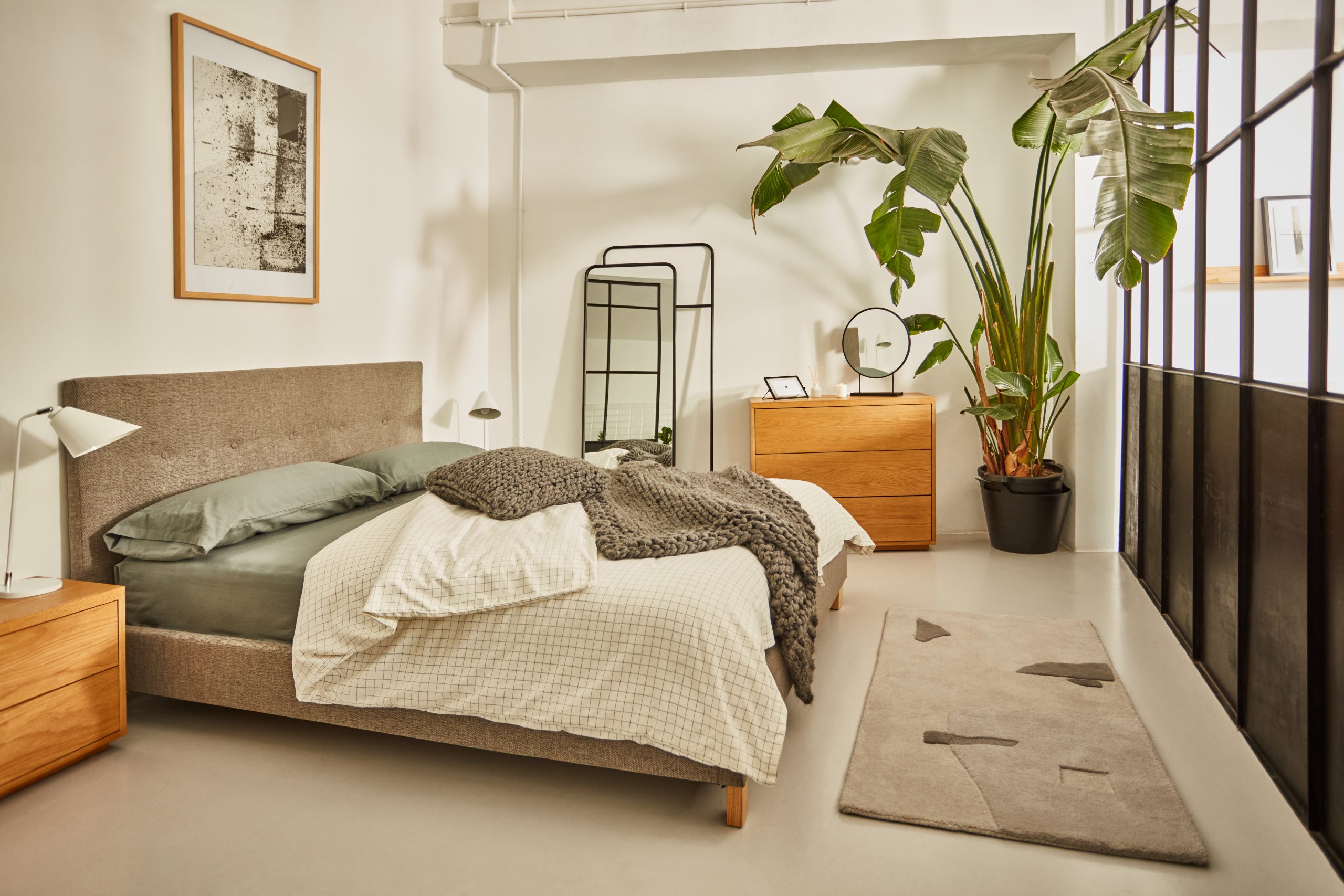 chambre décoration contemporaine Kave Home Lazy Sundays