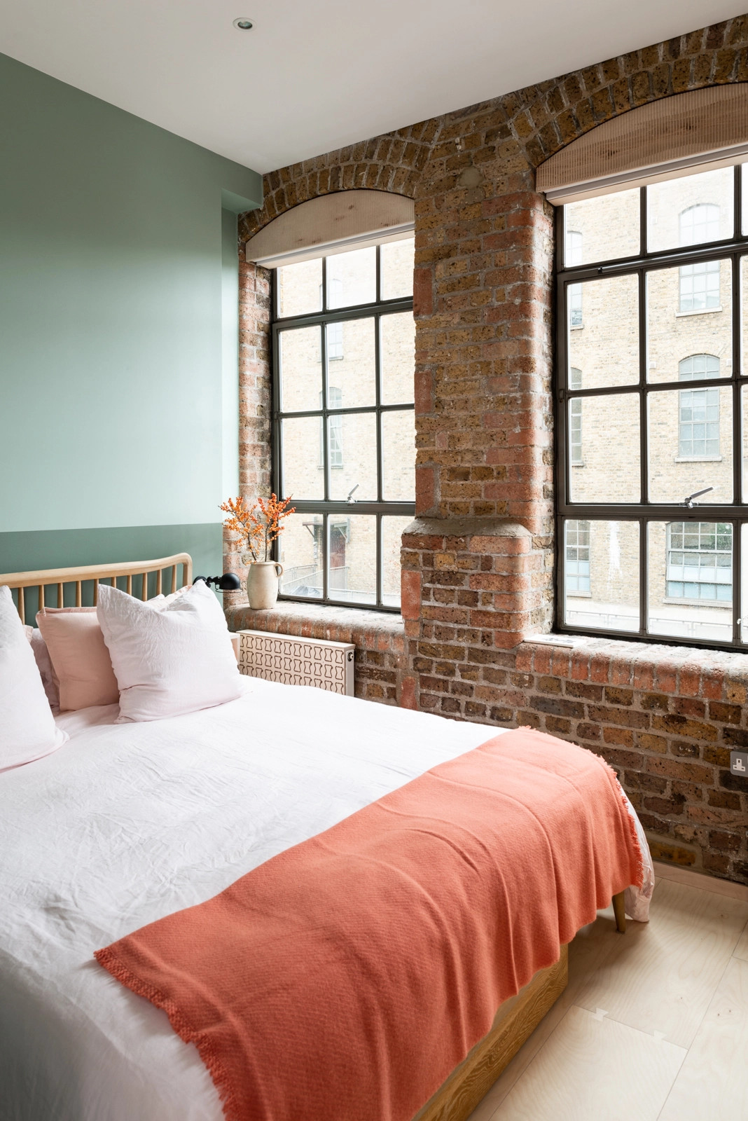 chambre mur vert mini loft 50m2 chambre mur vert mini loft 50m2