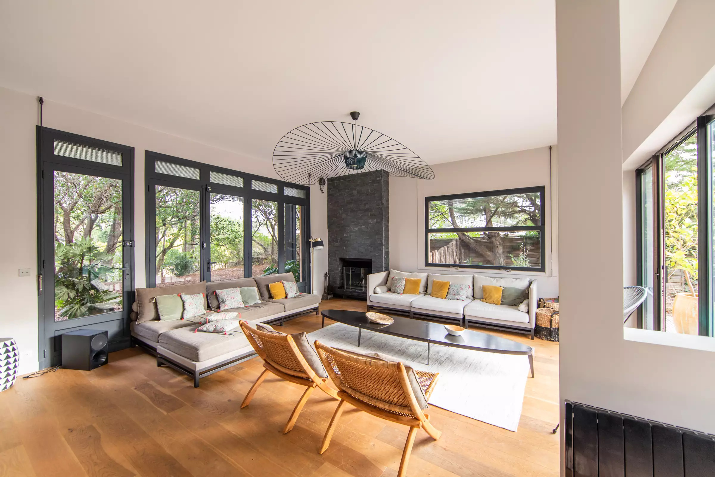 salon maison architecte villa Neutra Le Cap Ferret salon maison architecte villa Neutra Le Cap Ferret