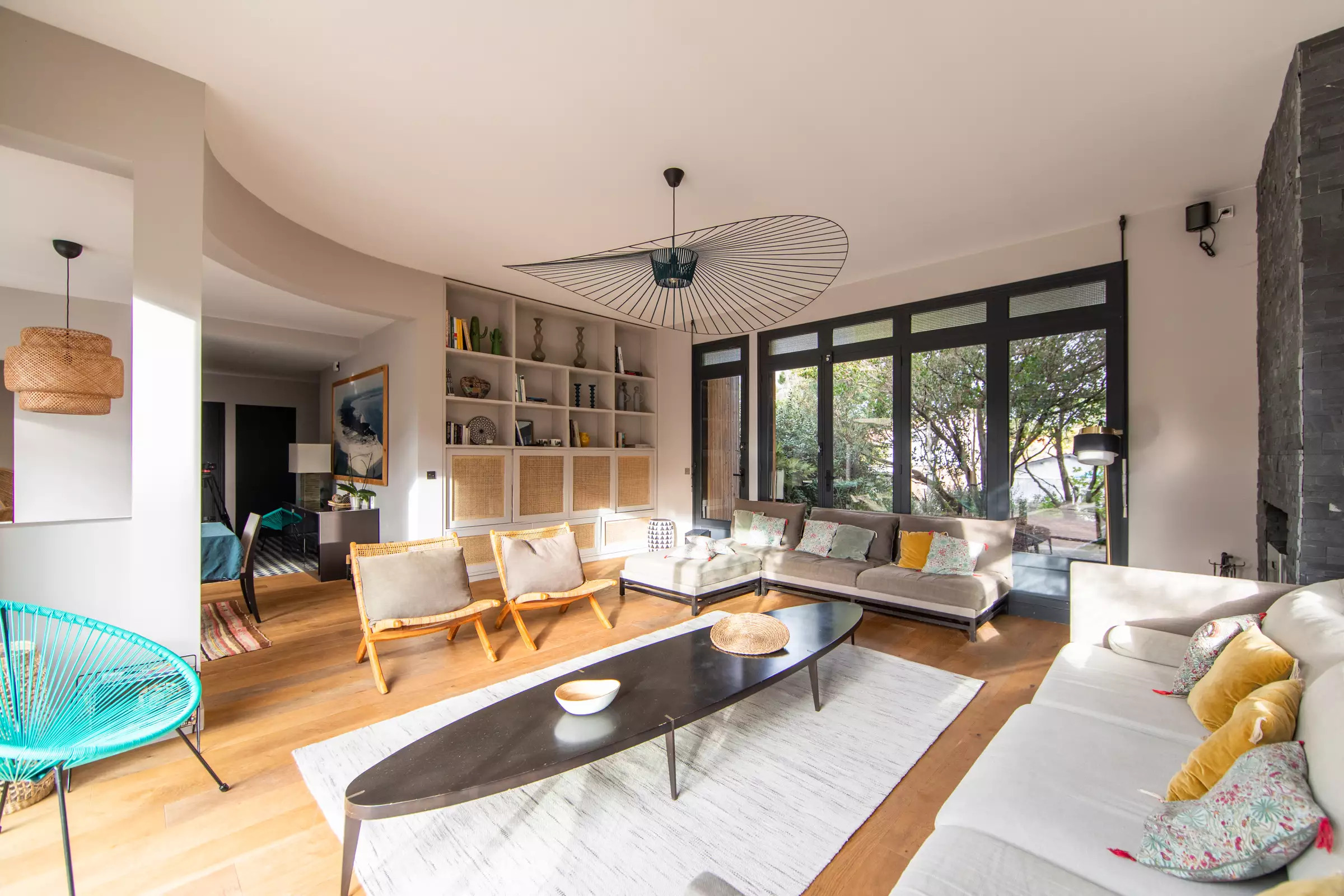 salon maison architecte villa Neutra Le Cap Ferret salon maison architecte villa Neutra Le Cap Ferret