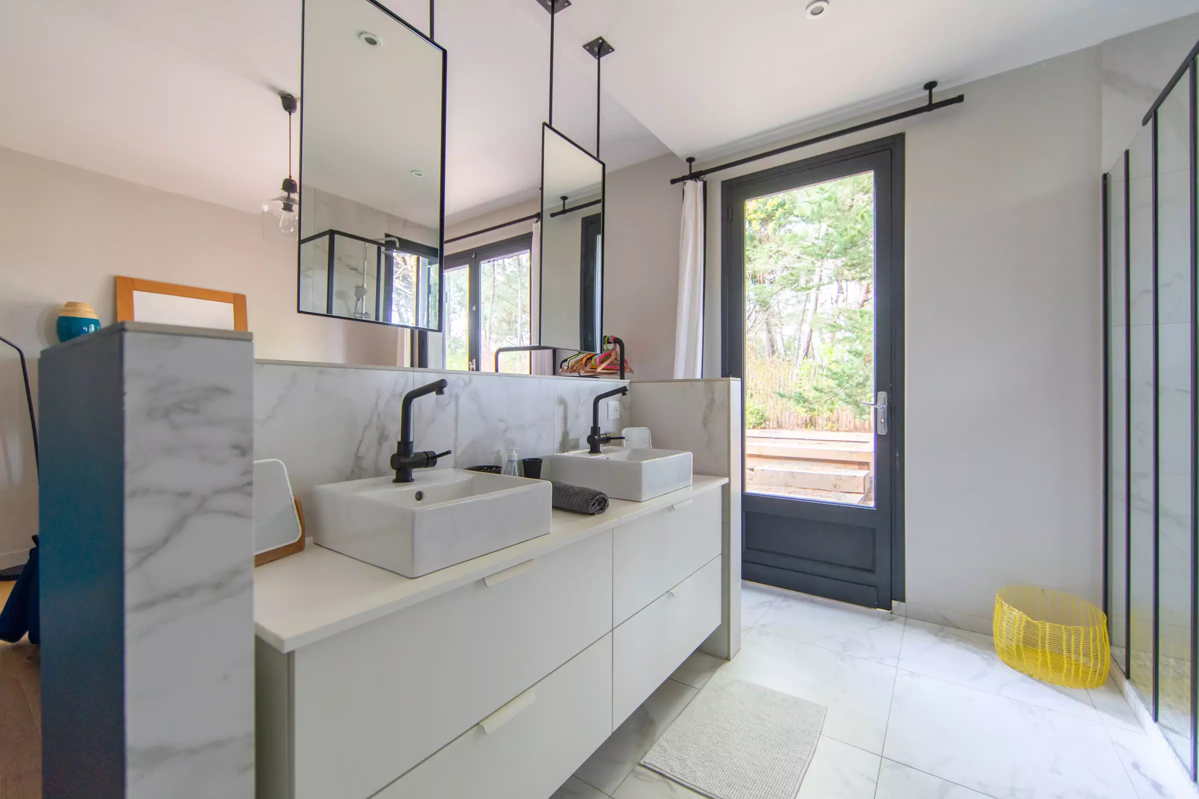 salle de bain design villa Neutra Le Cap Ferret salle de bain design villa Neutra Le Cap Ferret