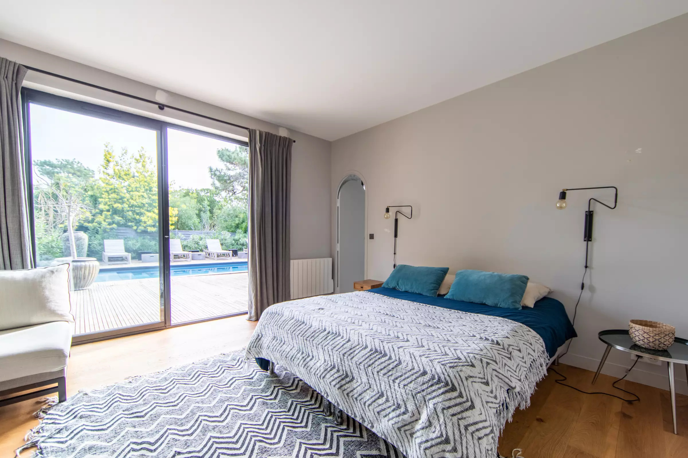 chambre villa Neutra Le Cap Ferret chambre villa Neutra Le Cap Ferret