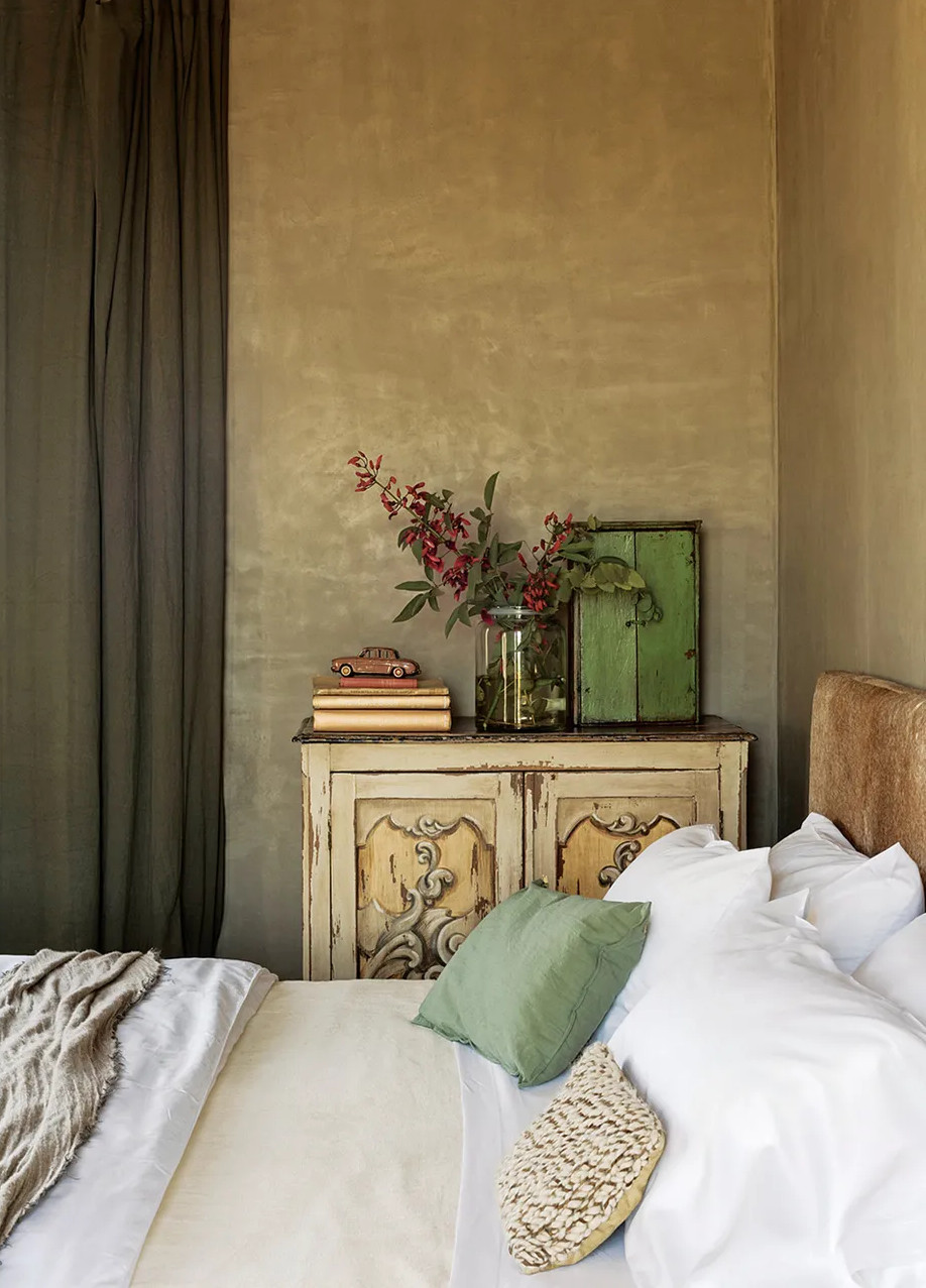 chambre décoration rustique chic