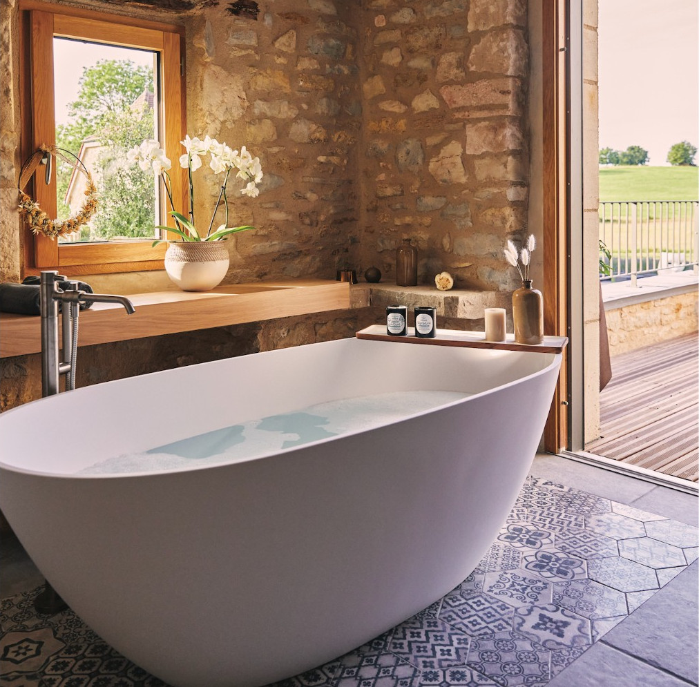 salle de bain design maison en pierre "les maisons d salle de bain design maison en pierre "les maisons d'en face"