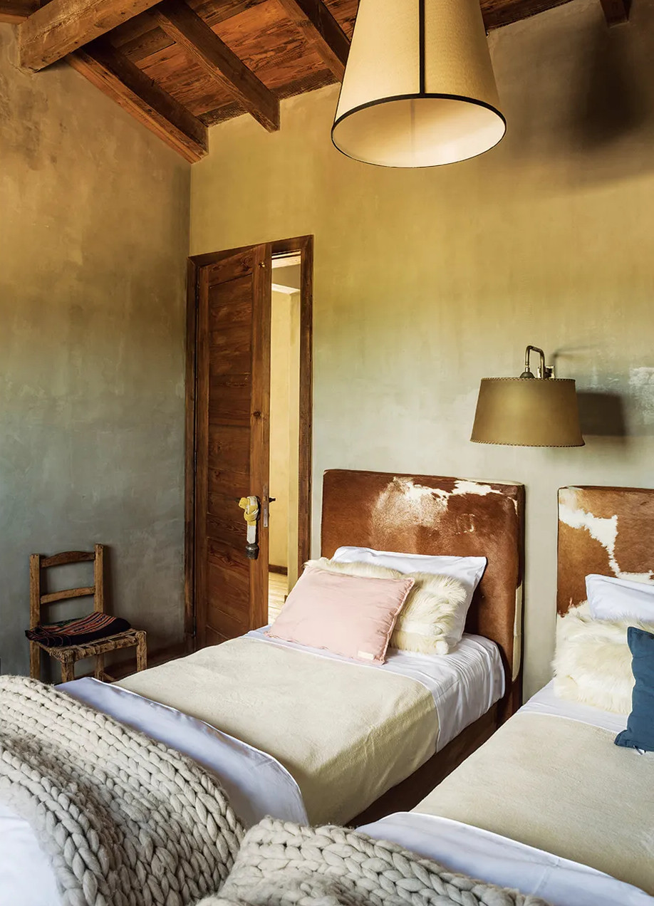 chambre décoration rustique chic