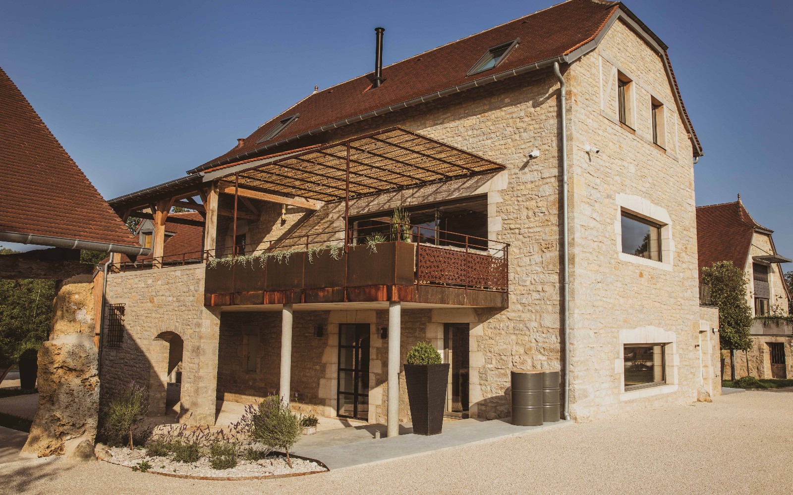 maison en pierre "les maisons d maison en pierre "les maisons d'en face"
