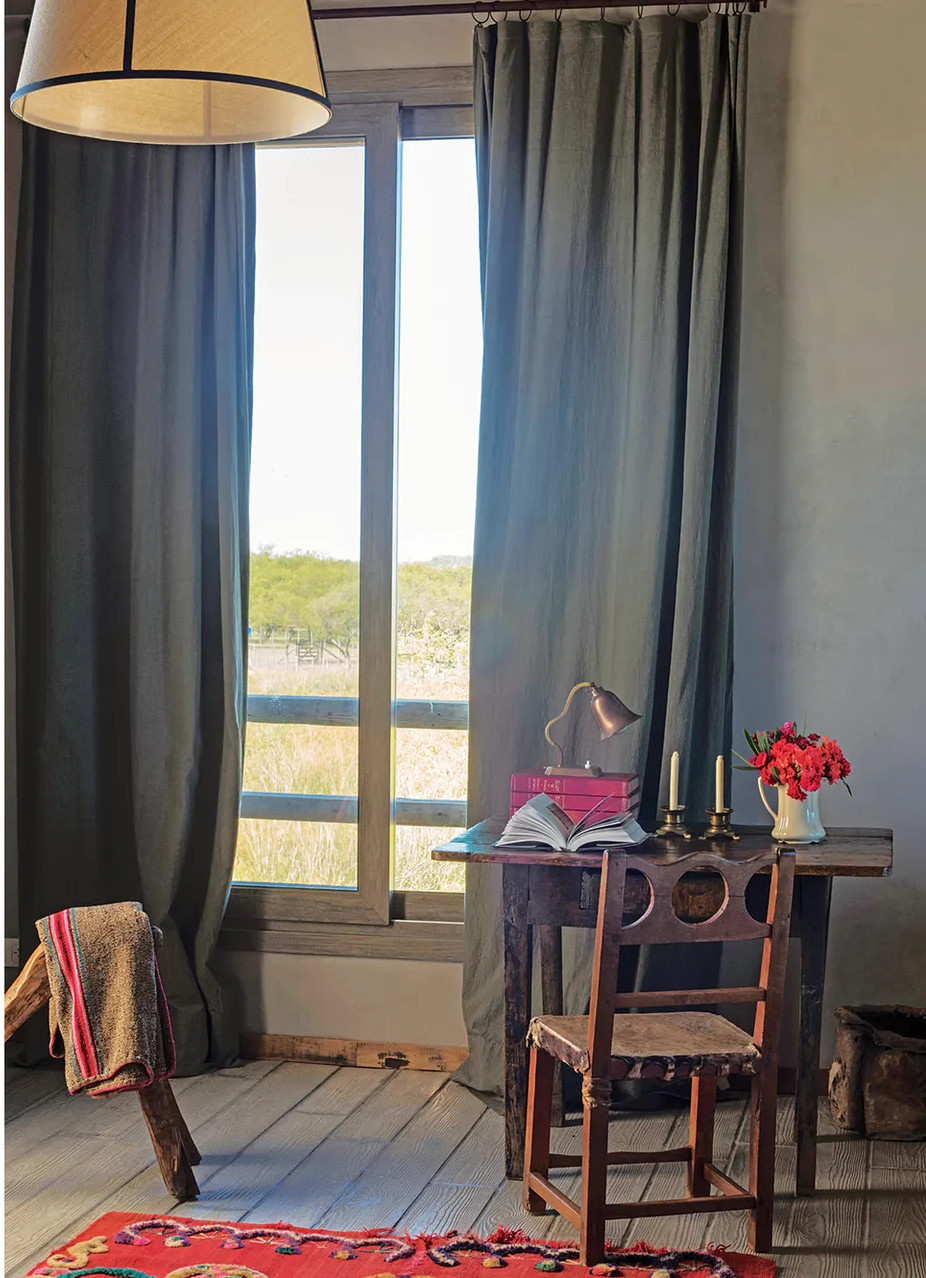 chambre décoration rustique chic