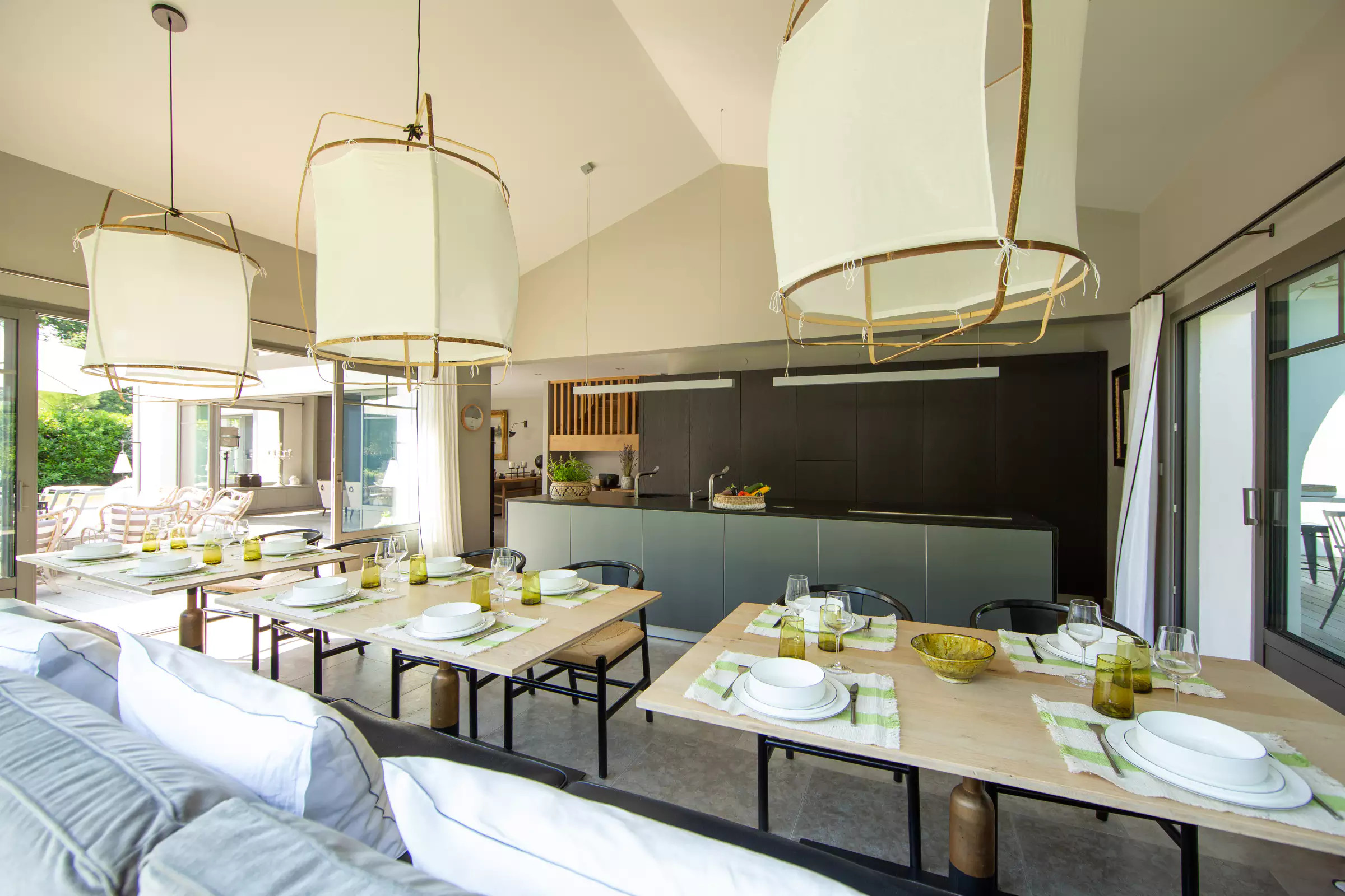 cuisine et salle à manger décoration contemporaine