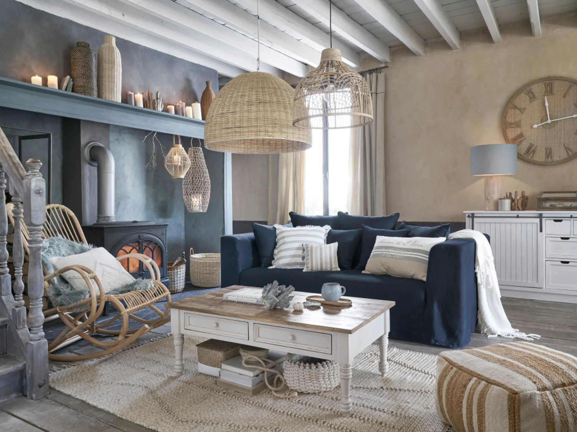 salon maison de campagne catalogue Maisons du Monde 2023 salon maison de campagne catalogue Maisons du Monde 2023