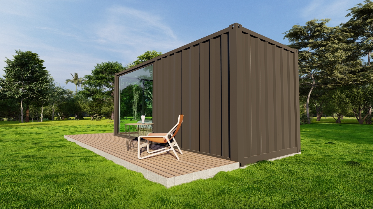 mini maison container 15m2