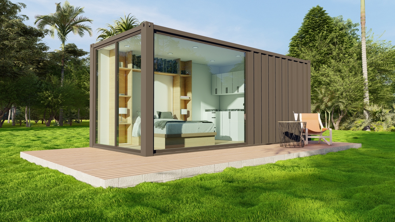 mini maison container 15m2