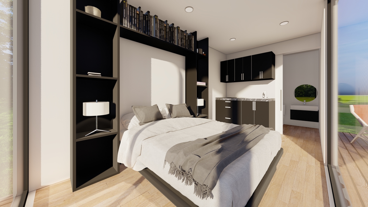 chambre tiny house