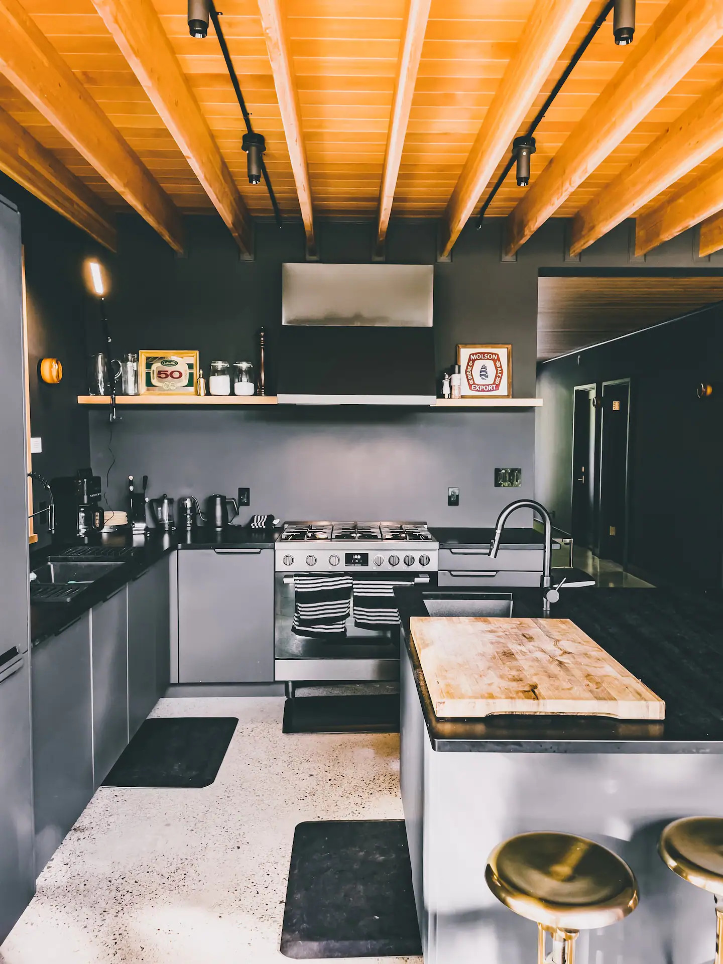 cuisine design noire