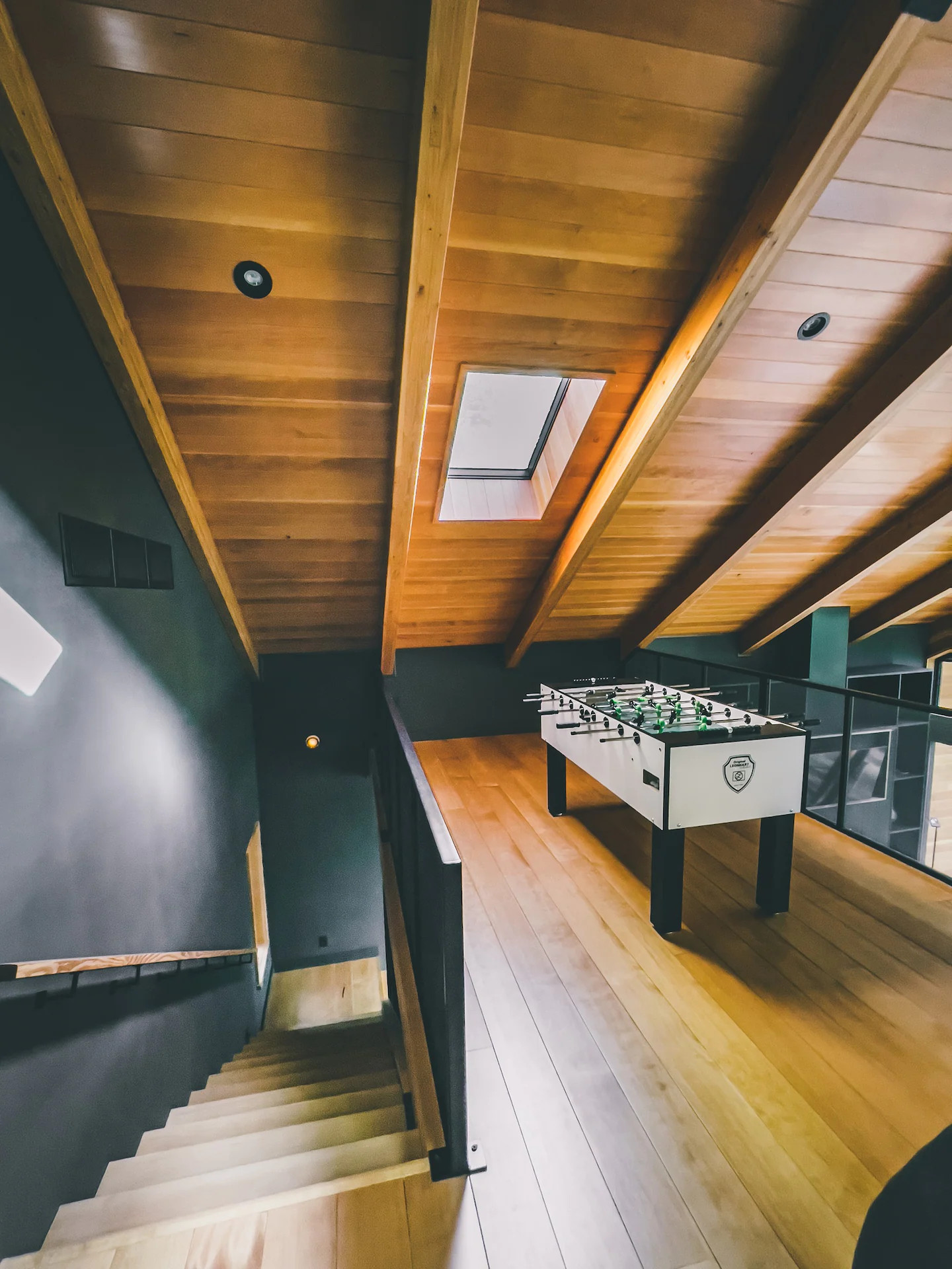 mezzanine maison contemporaine