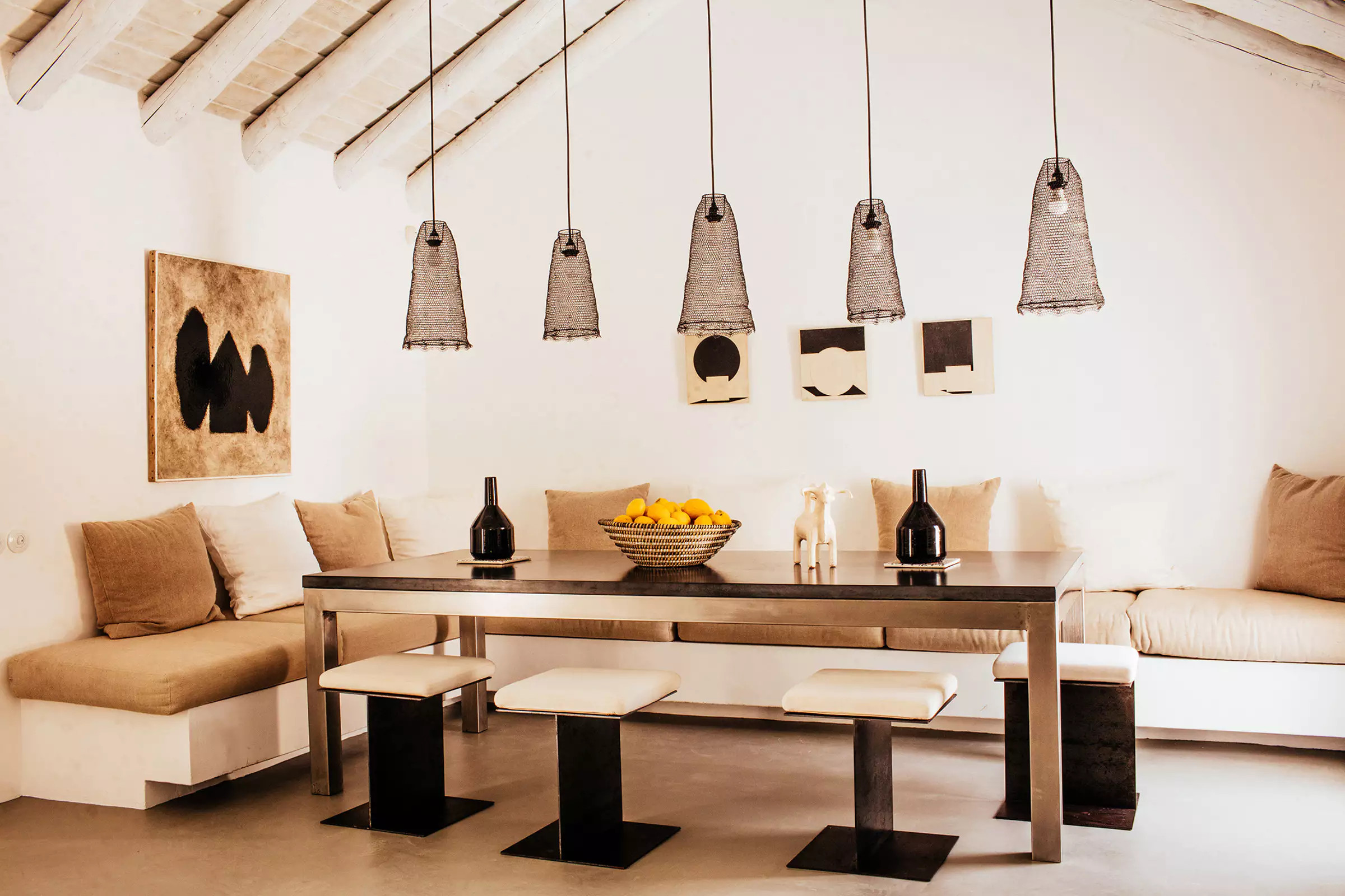 salle à manger décoration contemporaine