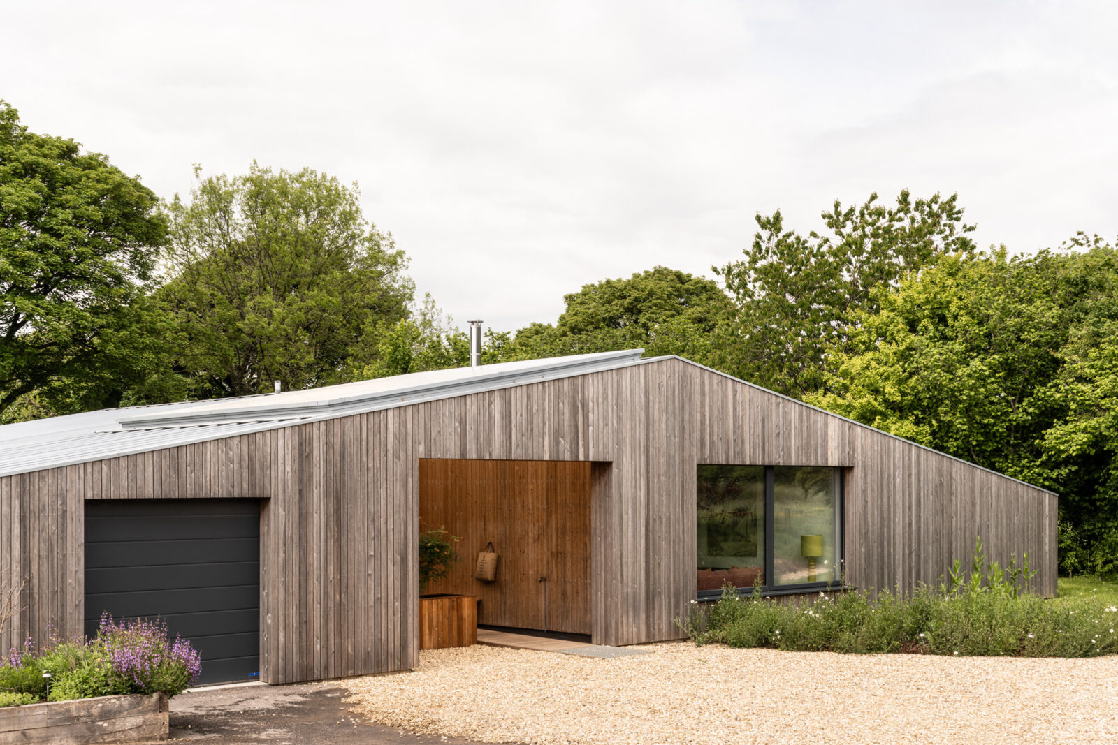 façade grange design passive